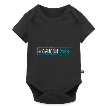 Cancun 2023 - Baby Premium short-sleeve bodysuit - black - Front