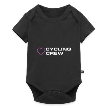 Cycling Crew - Baby Premium short-sleeve bodysuit - black - Front