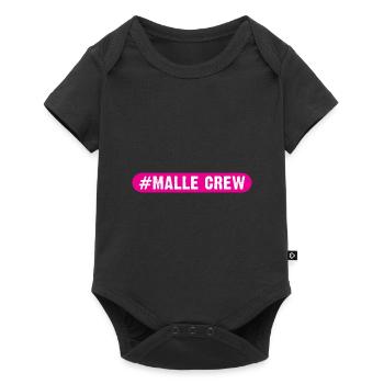 Malle Crew - Baby Premium short-sleeve bodysuit - black - Front