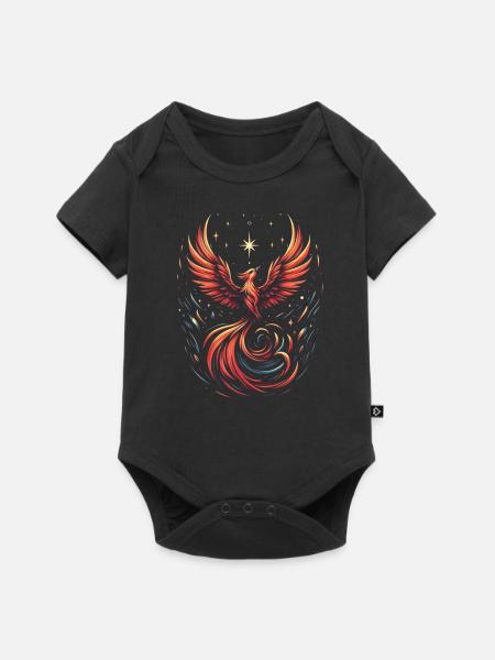 Phoenix - Baby Premium short-sleeve bodysuit - black