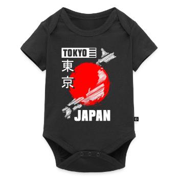 Tokyo World Tour Adventure - Baby Premium short-sleeve bodysuit - black - Front
