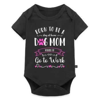 Dog Paw Dog School - Baby Premium short-sleeve bodysuit - black - Front