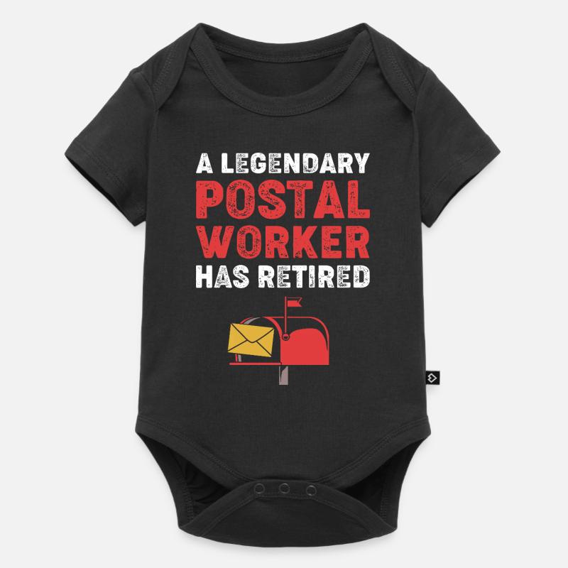 Post Postmark - Baby Premium short-sleeve bodysuit - black