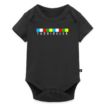 TASHI DELEK - Body à manches courtes Premium Bébé - noir - Devant