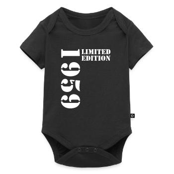 1959 édition limitée anniversaire cadeau femme mari - Body à manches courtes Premium Bébé - noir - Devant