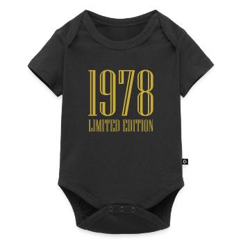 1978 Limited Edition Birthday Gift Wife Husband - Baby Premium short-sleeve bodysuit - black - Front