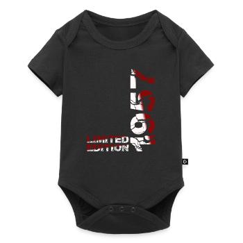 1957 édition limitée anniversaire cadeau femme mari - Body à manches courtes Premium Bébé - noir - Devant