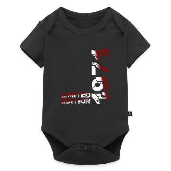 1971 édition limitée anniversaire cadeau femme mari - Body à manches courtes Premium Bébé - noir - Devant