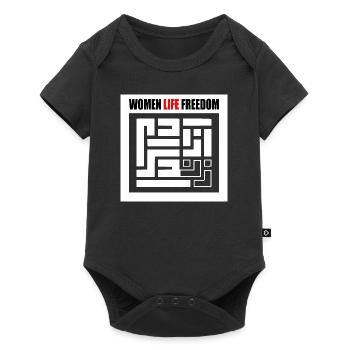 Women life freedom - Body à manches courtes Premium Bébé - noir - Devant
