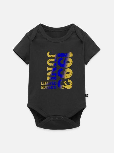 1993 Juni Limited Edition Geburtstag Geschenk - Baby Premium Kurzarmbody - Schwarz