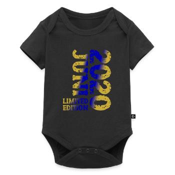 Cadeau d’anniversaire en édition limitée de juin 2020 - Body à manches courtes Premium Bébé - noir - Devant