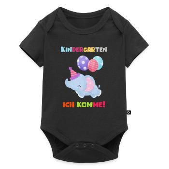 Kindergarten 2023 I'm coming girl daycare gift - Baby Premium short-sleeve bodysuit - black - Front