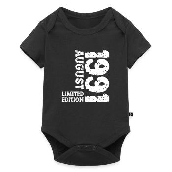 1991 August Limited Edition 32nd Birthday Outfit - Baby Premium short-sleeve bodysuit - black - Front