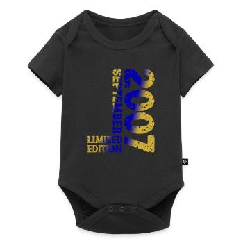 2007 September Limited Edition 16th Birthday Decoration - Baby Premium short-sleeve bodysuit - black - Front