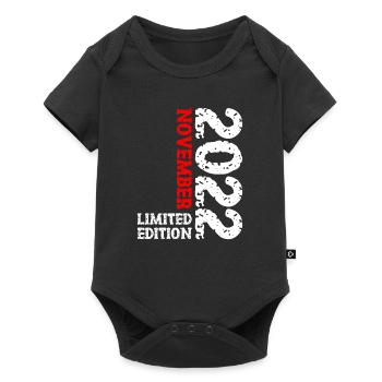 2022 November Limited Edition 1st Birthday Decoration - Baby Premium short-sleeve bodysuit - black - Front
