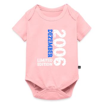 2006 December Limited Edition 17th Birthday Decoration - Baby Premium short-sleeve bodysuit - rose - Front
