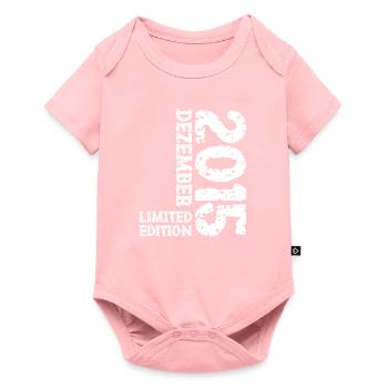 2015 December Limited Edition 8th Birthday Decoration - Baby Premium short-sleeve bodysuit - rose - Front