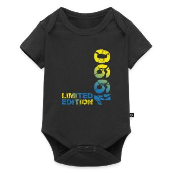 1990's Limited Edition Birthday Gift Wife Husband - Baby Premium short-sleeve bodysuit - black - Front