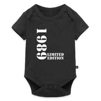 1989 Limited Edition Birthday Gift Wife Husband - Baby Premium short-sleeve bodysuit - black - Front