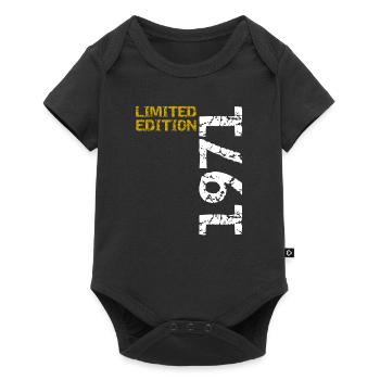 1971 édition limitée anniversaire cadeau femme mari - Body à manches courtes Premium Bébé - noir - Devant