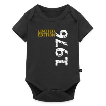1976 Limited Edition Birthday Gift Wife Husband - Baby Premium short-sleeve bodysuit - black - Front