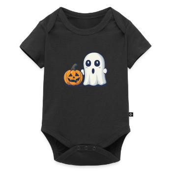 Halloween Geschenk Frauen Geist Männer Kinder Deko - Body à manches courtes Premium Bébé - noir - Devant