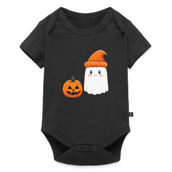 Halloween Geschenk Frauen Geist Männer Kinder Deko - Body à manches courtes Premium Bébé - noir - Devant