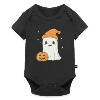 Halloween Geschenk Frauen Geist Männer Kinder Deko - Body à manches courtes Premium Bébé - noir - Devant