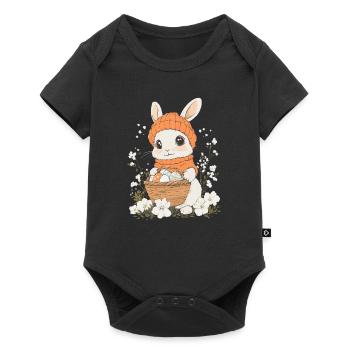 Easter Bunny Gift Easter Women Men Children - Baby Premium short-sleeve bodysuit - black - Front