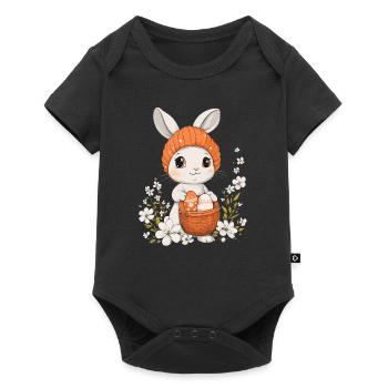Easter Bunny Gift Easter Women Men Children - Baby Premium short-sleeve bodysuit - black - Front