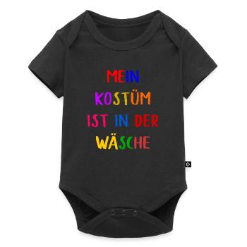 Costume de Carnaval Cadeau Femme Carnaval Carnaval - Body à manches courtes Premium Bébé - noir - Devant