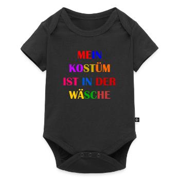 Carnival Costume Women's Gift Carnival Carnival - Baby Premium short-sleeve bodysuit - black - Front