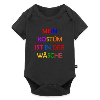 Costume de Carnaval Cadeau Femme Carnaval Carnaval - Body à manches courtes Premium Bébé - noir - Devant