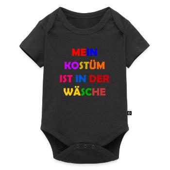 Costume de Carnaval Cadeau Femme Carnaval Carnaval - Body à manches courtes Premium Bébé - noir - Devant