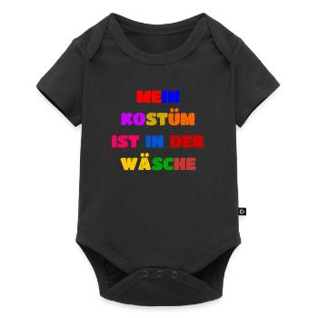 Carnival Costume Women's Gift Carnival Carnival - Baby Premium short-sleeve bodysuit - black - Front