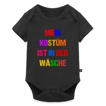 Costume de Carnaval Cadeau Femme Carnaval Carnaval - Body à manches courtes Premium Bébé - noir - Devant
