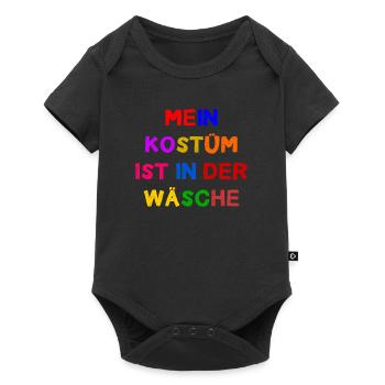 Carnival Costume Women's Gift Carnival Carnival - Baby Premium short-sleeve bodysuit - black - Front