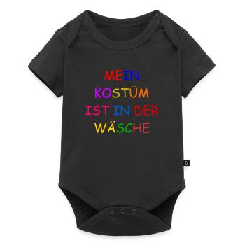 Carnival Costume Women's Gift Carnival Carnival - Baby Premium short-sleeve bodysuit - black - Front