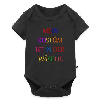 Carnival Costume Women's Gift Carnival Carnival - Baby Premium short-sleeve bodysuit - black - Front