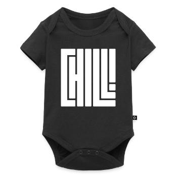 Chill - Baby Premium short-sleeve bodysuit - black - Front