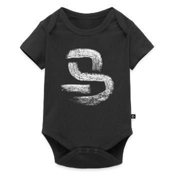 Horse (Ma) Chinese - Baby Premium short-sleeve bodysuit - black - Front