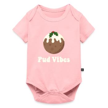 Pud Vibes - Baby Premium short-sleeve bodysuit - rose - Front