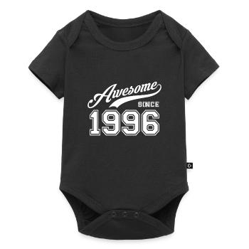 Génial depuis 1996 anniversaire anniversaire année de naissance - Body à manches courtes Premium Bébé - noir - Devant
