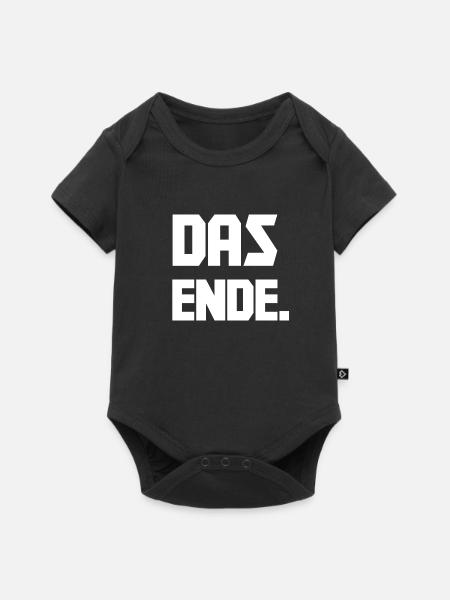 Das Ende. - Baby Premium Kurzarmbody - Schwarz