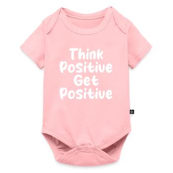 Citation positive - Body à manches courtes Premium Bébé - rose - Devant