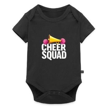 Cheerleading Cheer Squad Enthousiasme Fierté - Body à manches courtes Premium Bébé - noir - Devant