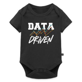 Datengesteuerter Befehl für Data Science Collector - Baby Premium Kurzarmbody - Schwarz - Vorne