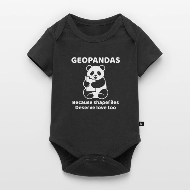 GeoPandas Shapefiles GIS Python Daten Liebe Baby Premium Kurzarmbody