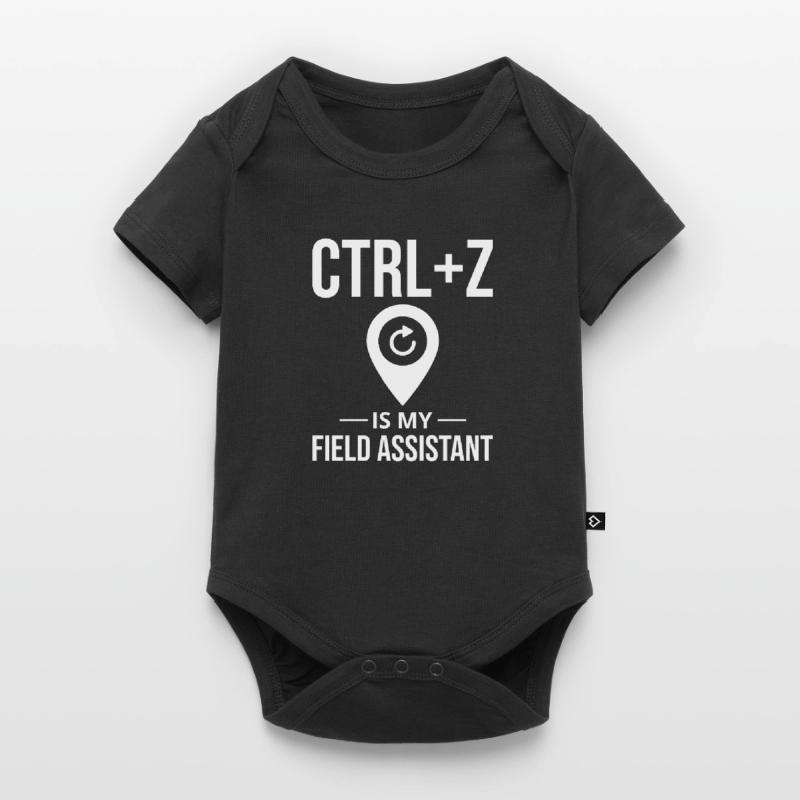 CTRL+Z Field Assistant GIS Data Editing Undo Baby Premium short-sleeve bodysuit