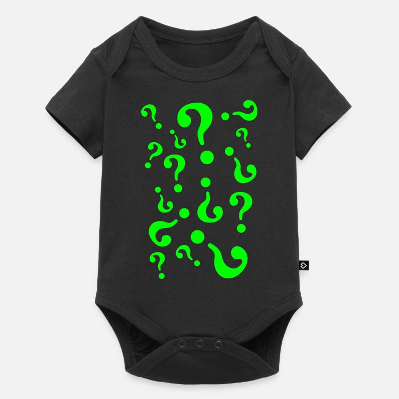 Question Marks - Baby Premium short-sleeve bodysuit - black